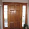 Oak Front Door inside view