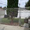 chain link with gate