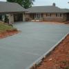 concrete driveway construction